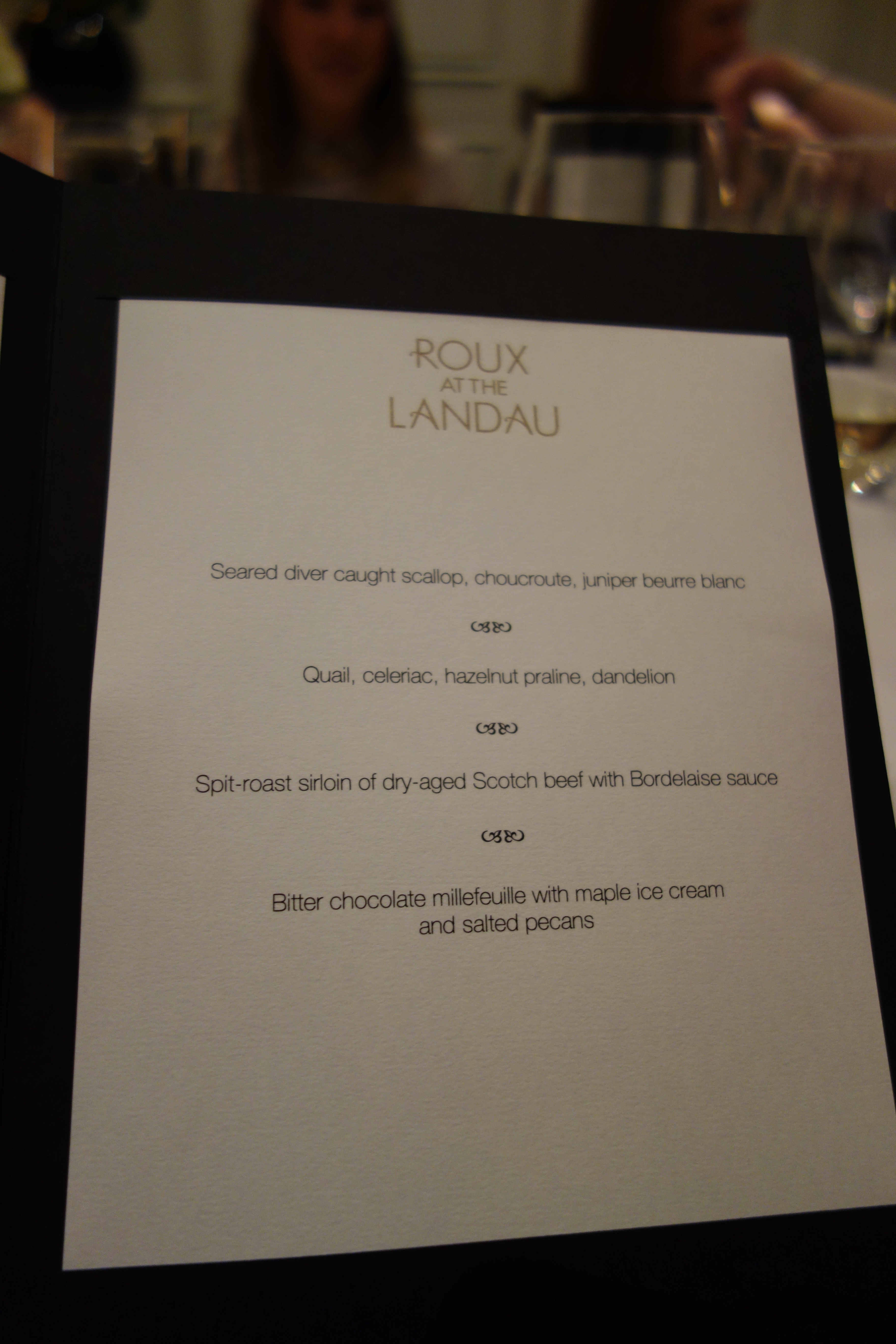 Roux at the Landau