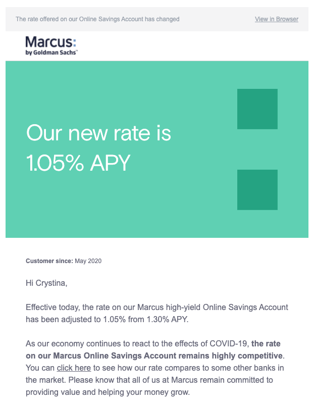 Finance NoPenalty CD vs A HighYield Savings Account Bobbieness