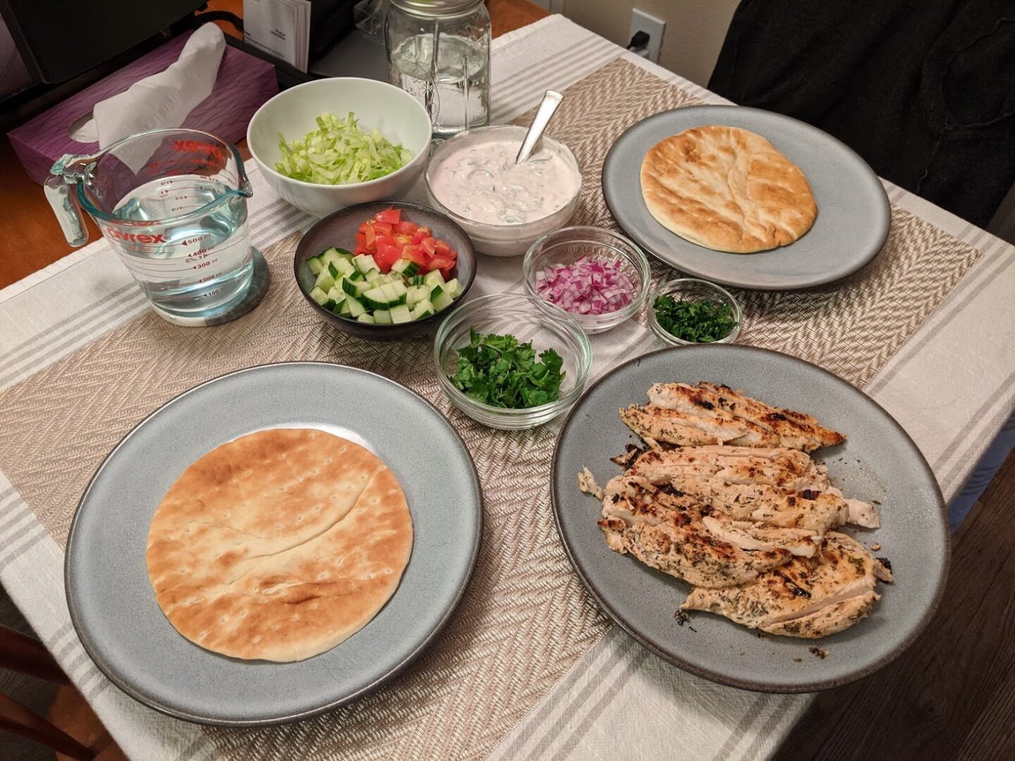 Chicken Gyros and Pita (with Tzatziki Sauce) - Cooking Classy