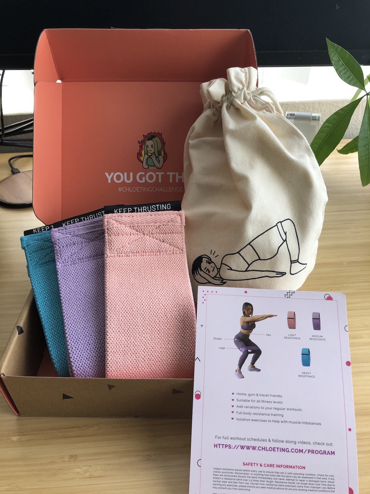 Fitness: Chloe Ting Resistance Bands – Initial Review – Bobbieness